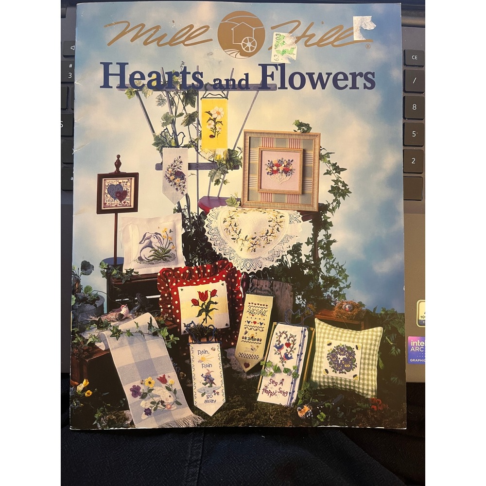 Mill Hill Hearts and Flowers Counted Cross Stitch Charts